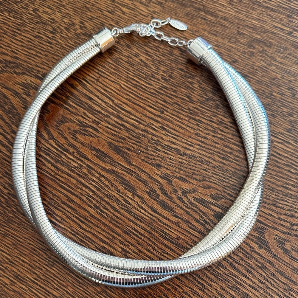 Elegant Silver Plated Necklace